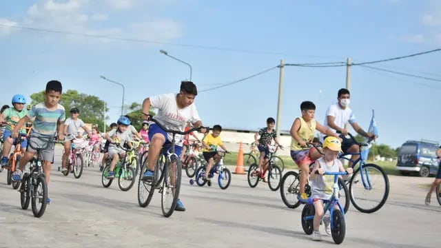 Última fecha del año de "Ciclismo en los barrios"