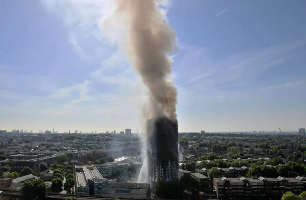 Incendio en Londres.