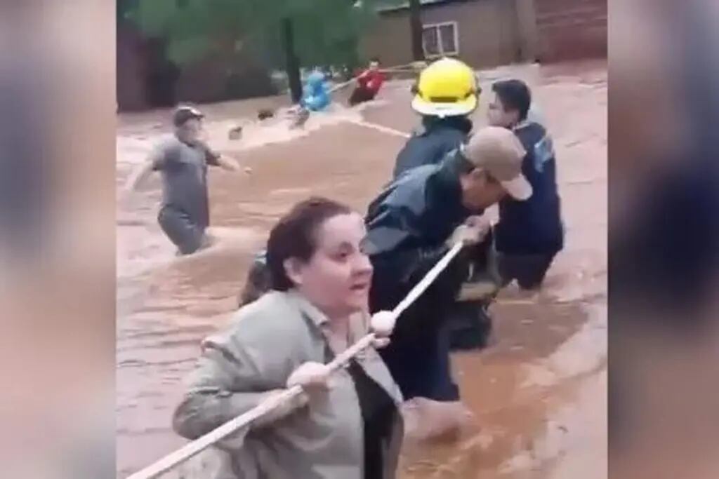 Fuertes lluvias y tormentas azotan Misiones: hay evacuados y múltiples incidentes reportados
