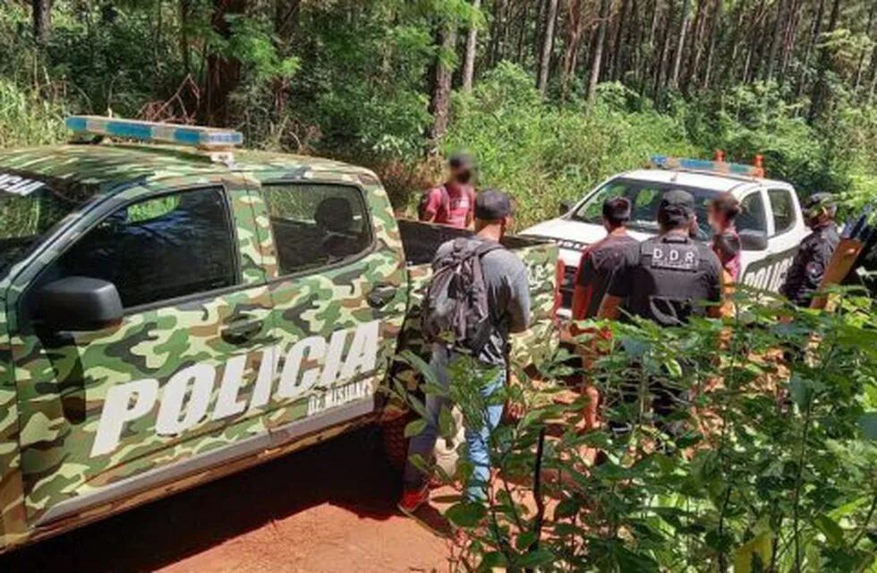 Cinco personas detenidas por delitos rurales en Colonia Mado.