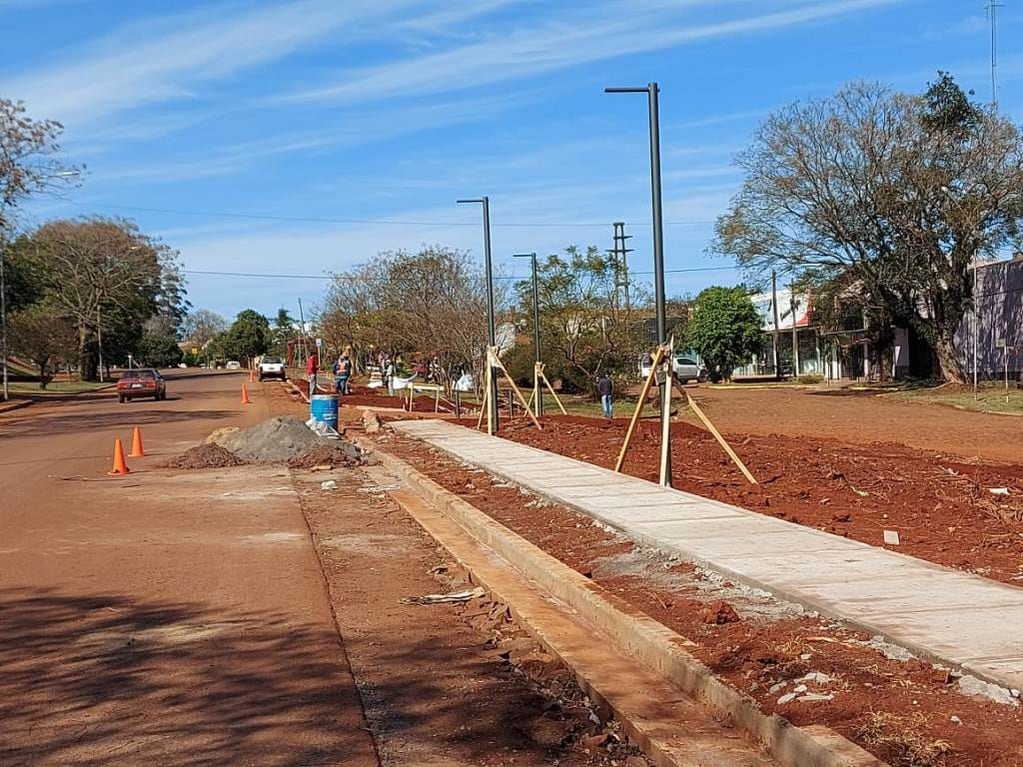 Se ejecutan en Campo Grande varias obras públicas.