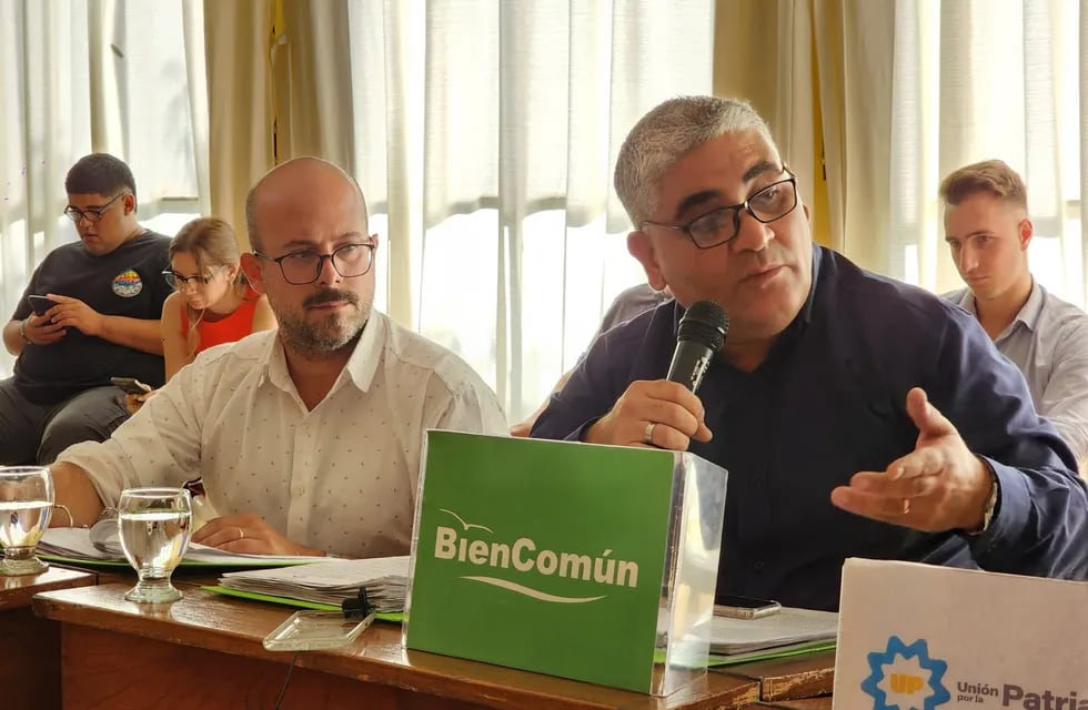 Concejales de Bien Común, Daniel Medina y Lisandro Delle Donne