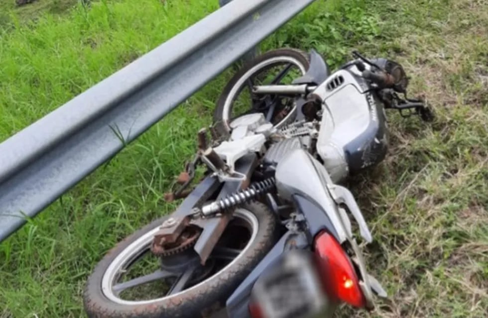 Accidente fatal en Panambí: falleció un motociclista. Policía de Misiones