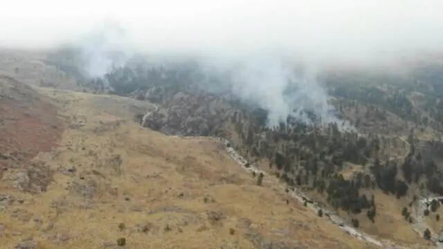 Incendio en Intiyaco