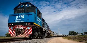 El tren de carga qye incluye a Mendoza en su recorrido trasladó el volumen más alto de carga de los últimos 29 años.