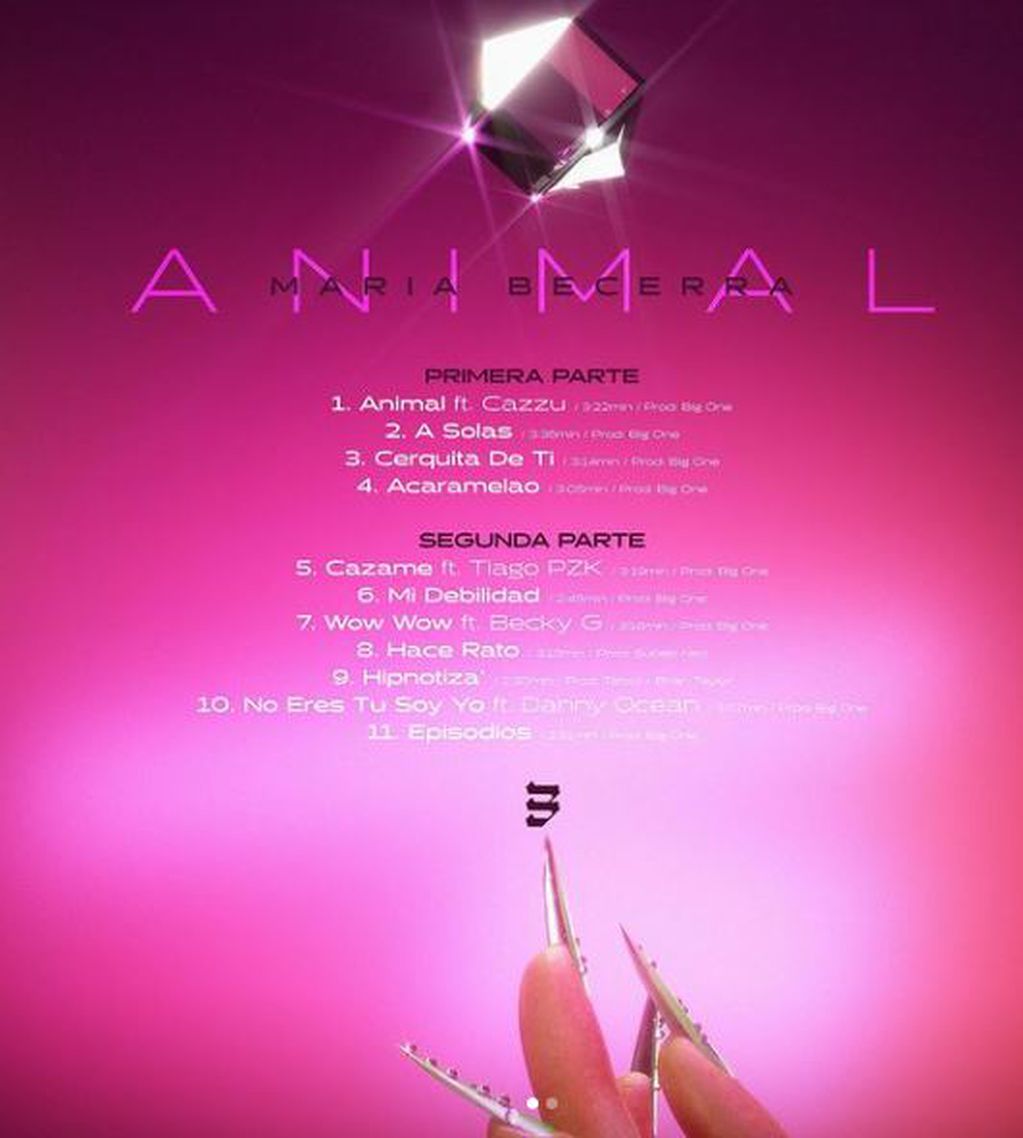 Tracklist de Animal.