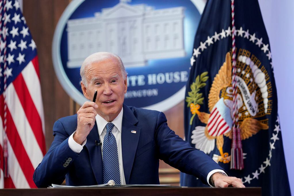 Joe Biden confundió el motivo de la muerte de su hijo mayor. Foto: AP/Susan Walsh.