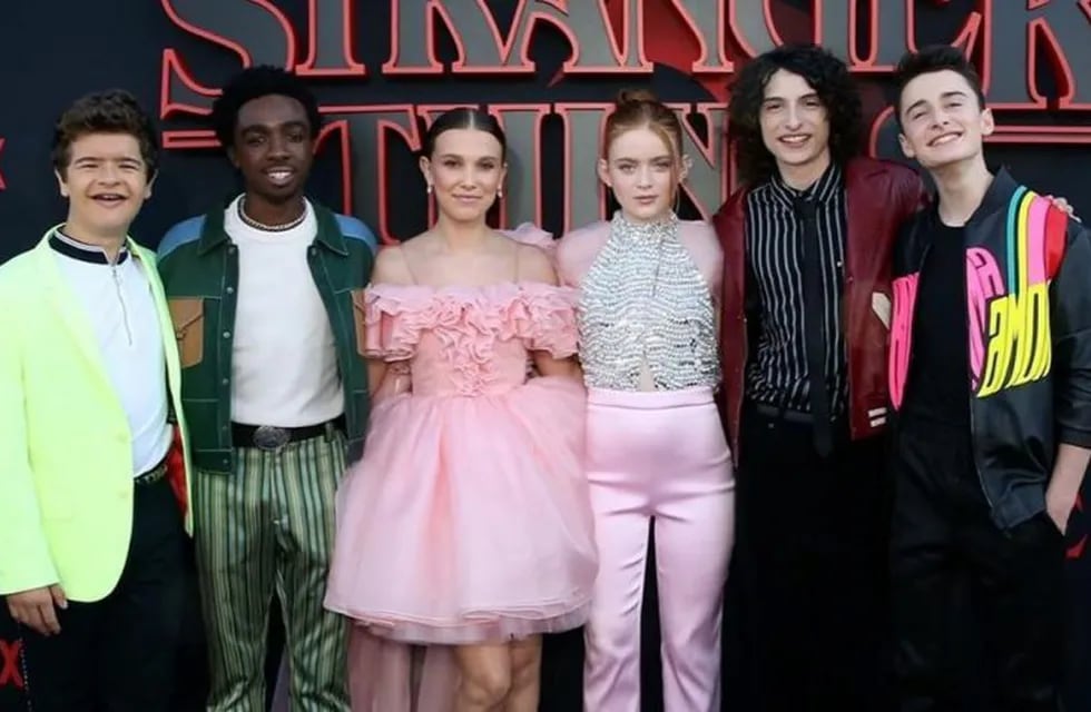 Los protagonistas de Stranger Things 3 (Foto: Instagram)