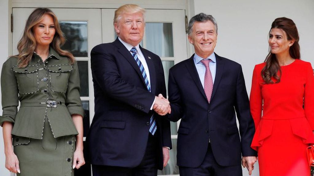 Trump y Macri.