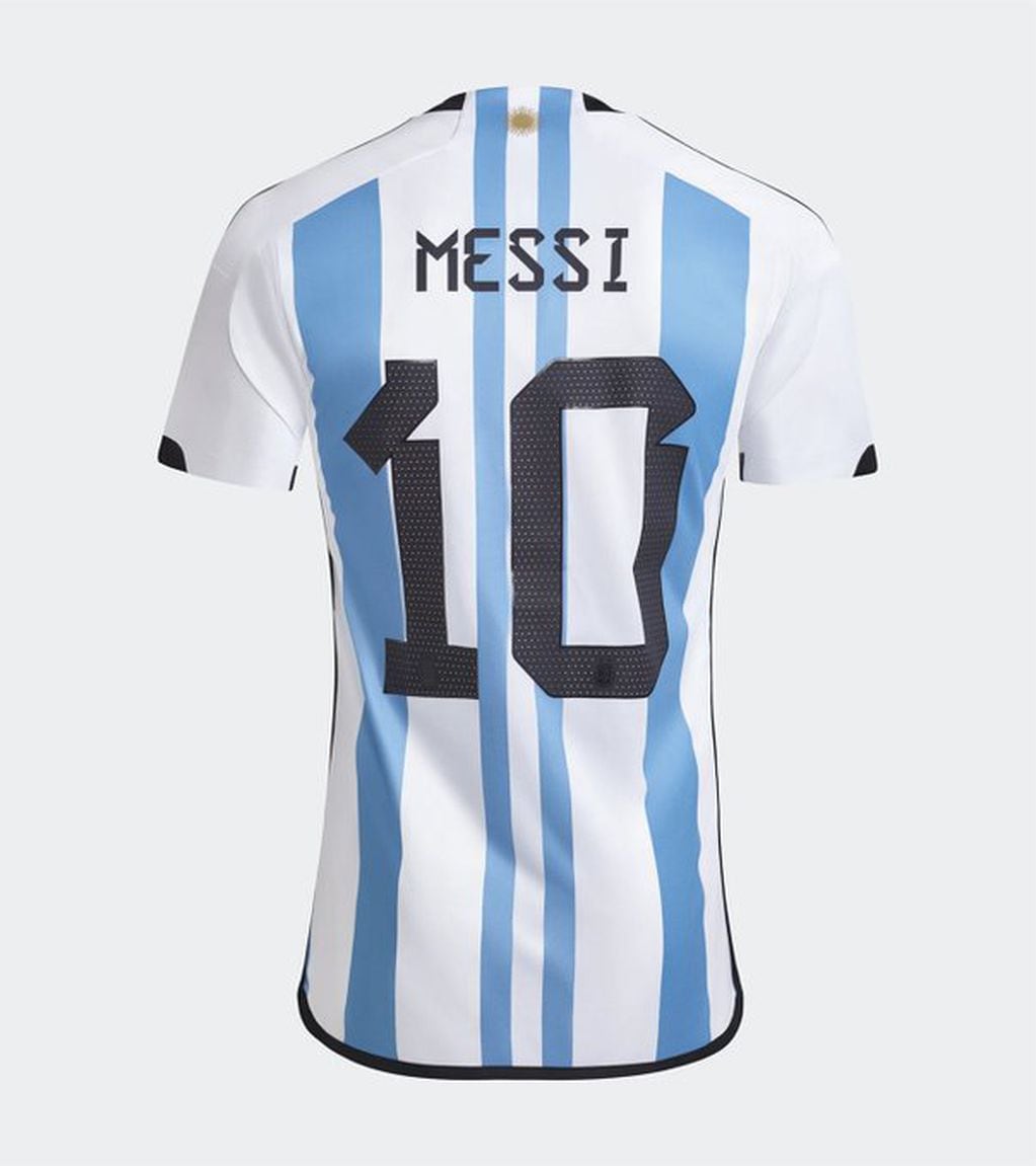 Así es la nueva camiseta de la Selección Argentina.