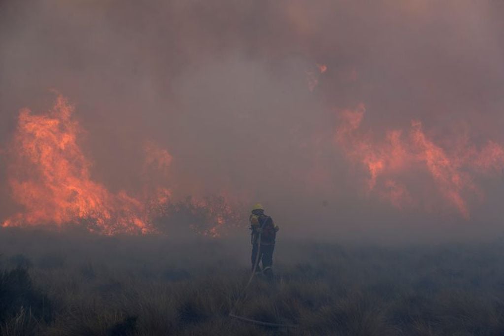 Incendio en Bariloche (Diario Río Negro).