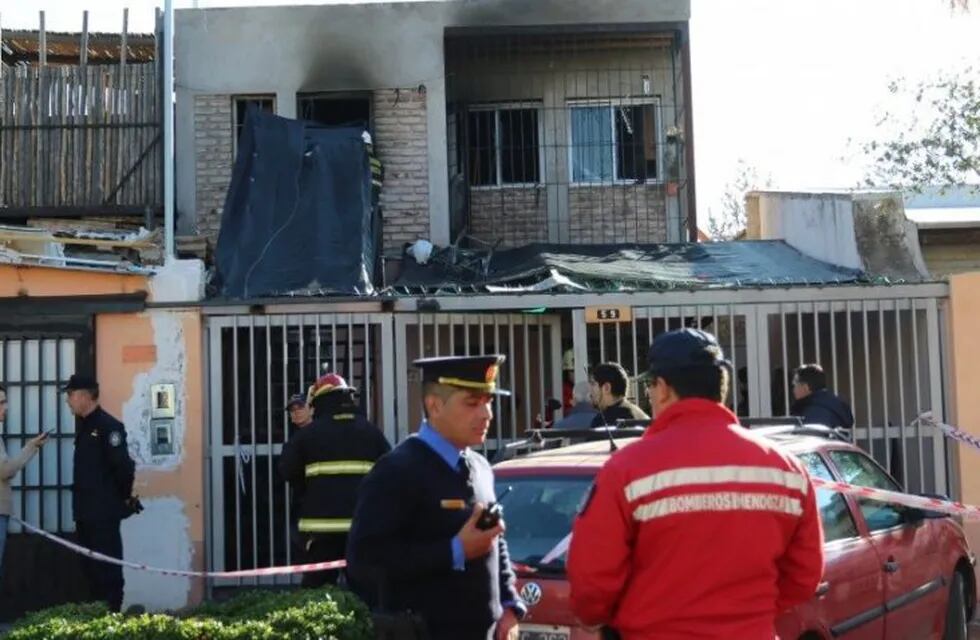 Pericias del cuerpo de Bomberos indican que fue una salamandra la que provocó el incendio en una casa de Godoy Cruz.