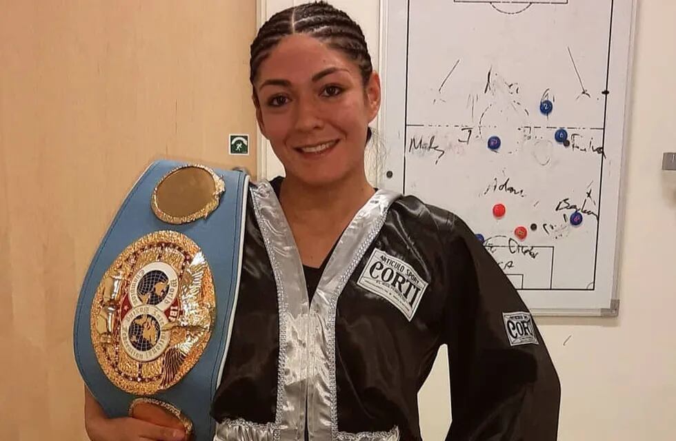 Brenda "Pumita" Carabajal, la campeona jujeña de box que se prepara para el combate más importante de su carrera profesional.