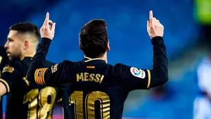 Lionel Messi festejo de gol