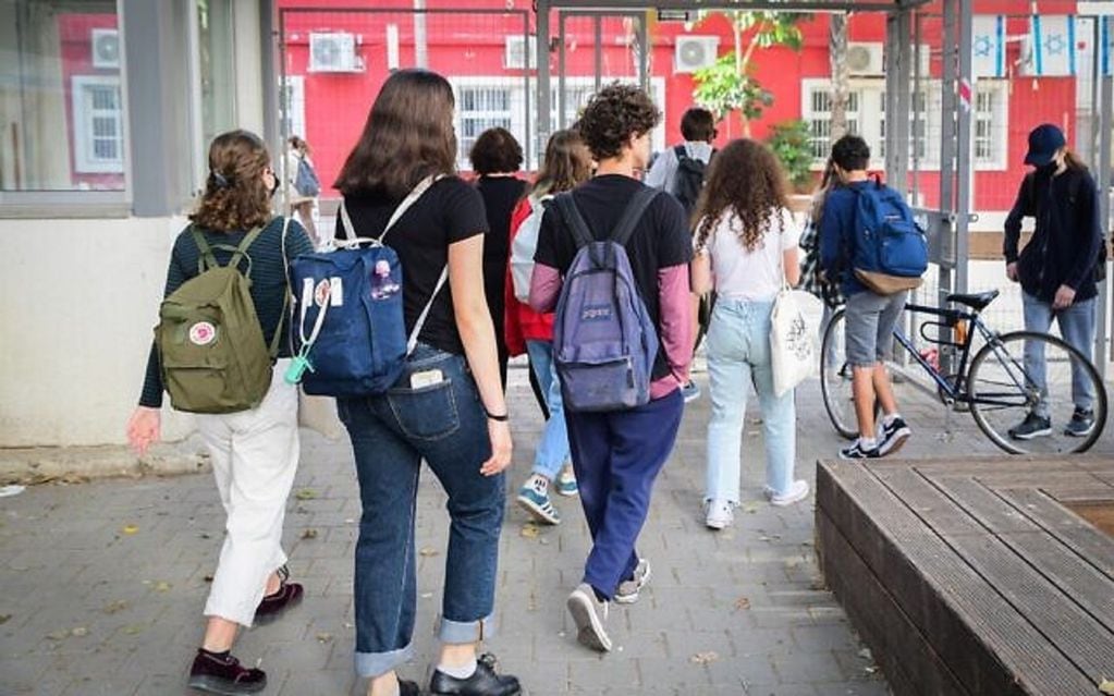 Escuelas abiertas en su totalidad en Israel.