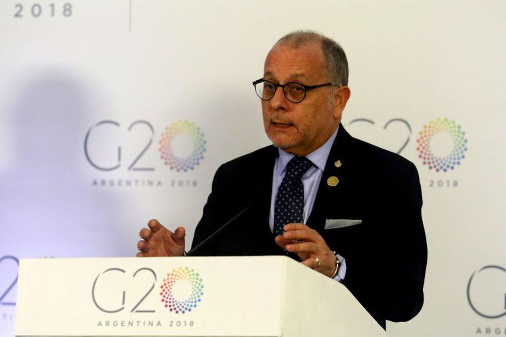 Ministro de Relaciones Exteriores y Culto de Argentina, Jorge Faurie