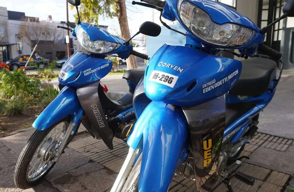Después de 9 años las motos donadas por la comunidad llegaron a la Policía.