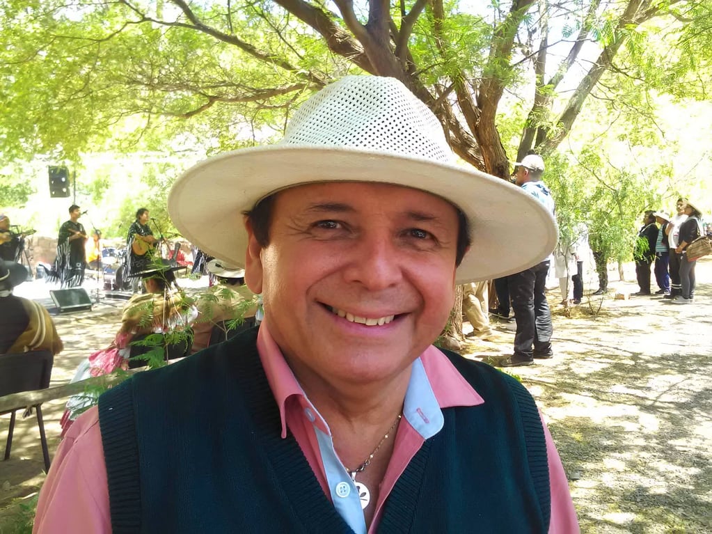 Eduardo Escobar, secretario de Cultura de  la Municipalidad de Tilcara.