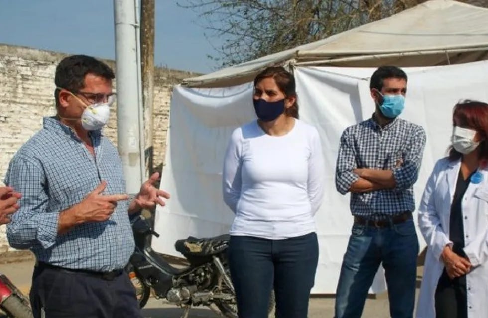 Coronavirus en Tucumán: Yedlin supervisó asistencia a vecinos de Concepción. (SECPT)