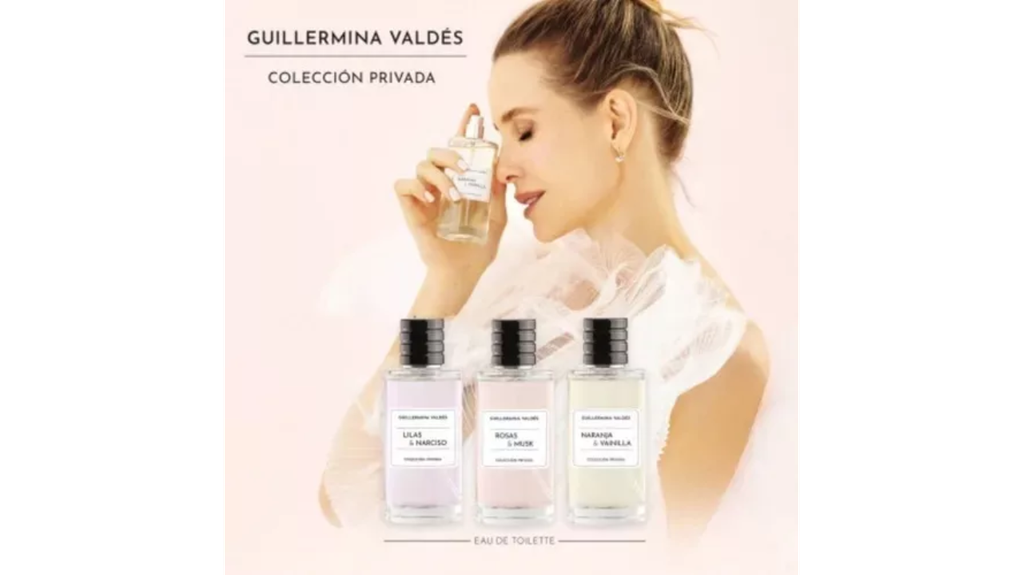 Cada uno de los perfumes de Valdés.