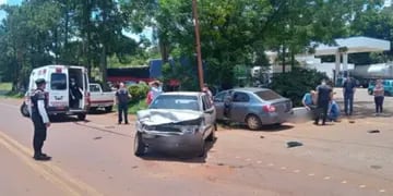 Accidente vial en Oberá dejó un saldo de varios heridos