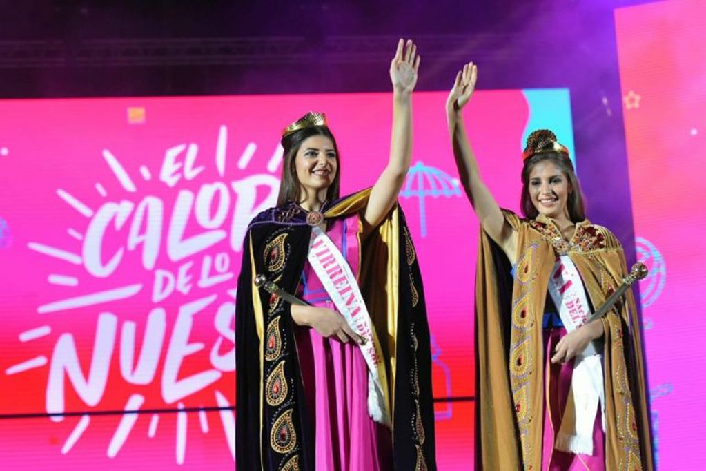 La reina y virreina elegidas durante la edición 2019 de la Fiesta Nacional del Sol\u002E