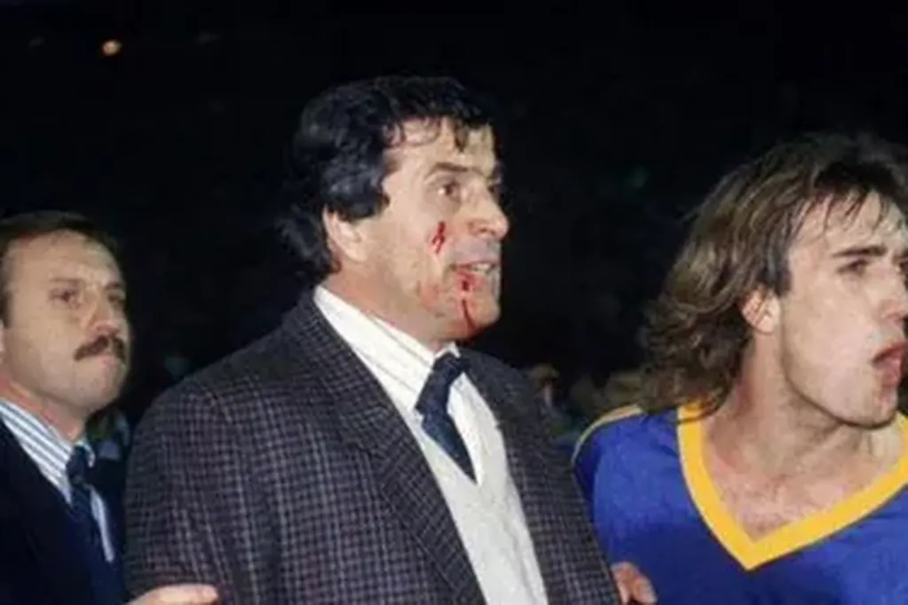 Óscar Washinton Tabárez recibió un golpe en la cara