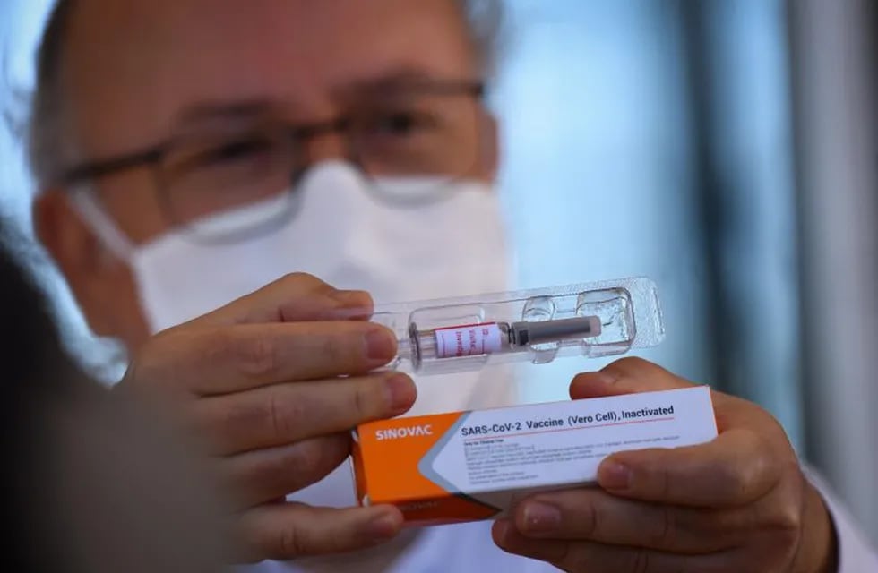 La vacuna contra el coronavirus de Sinovac fue aprobada en China (EFE/ Andre Borges)