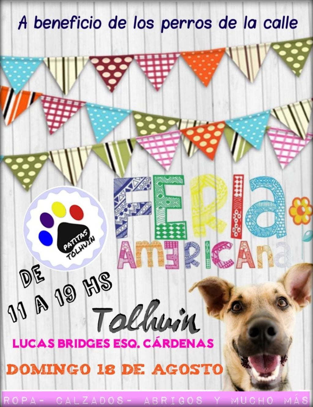 Feria Americana para las mascotas de Tolhuin