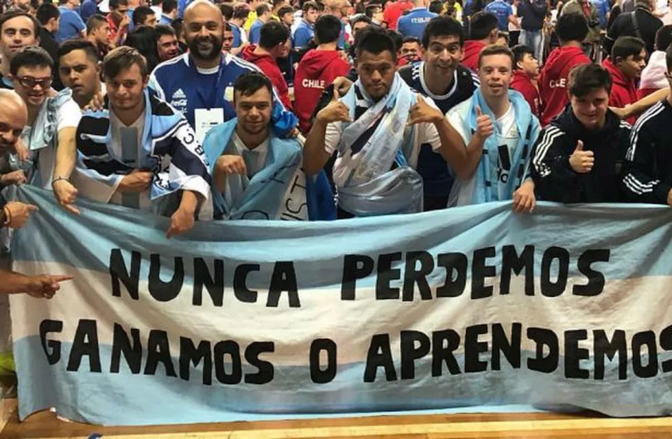 Selección Argentina de Futsal Síndrome de Down. Imagen ilustrativa.