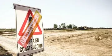Suspensión de obras en Funes