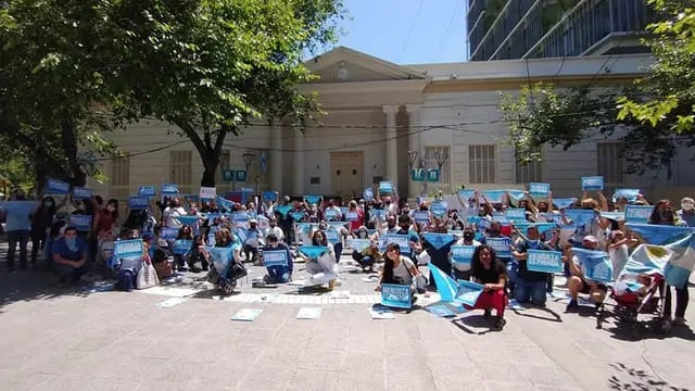 Movilización de organizaciones Provida Mendoza