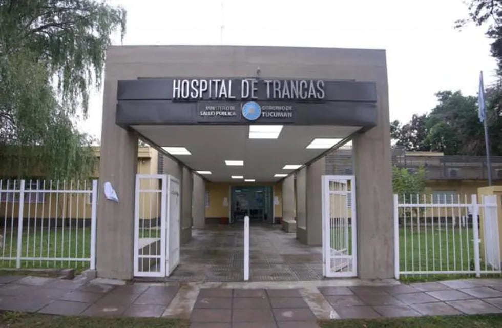 El hospital de Trancas es un centro sanitario cabecera de la zona.