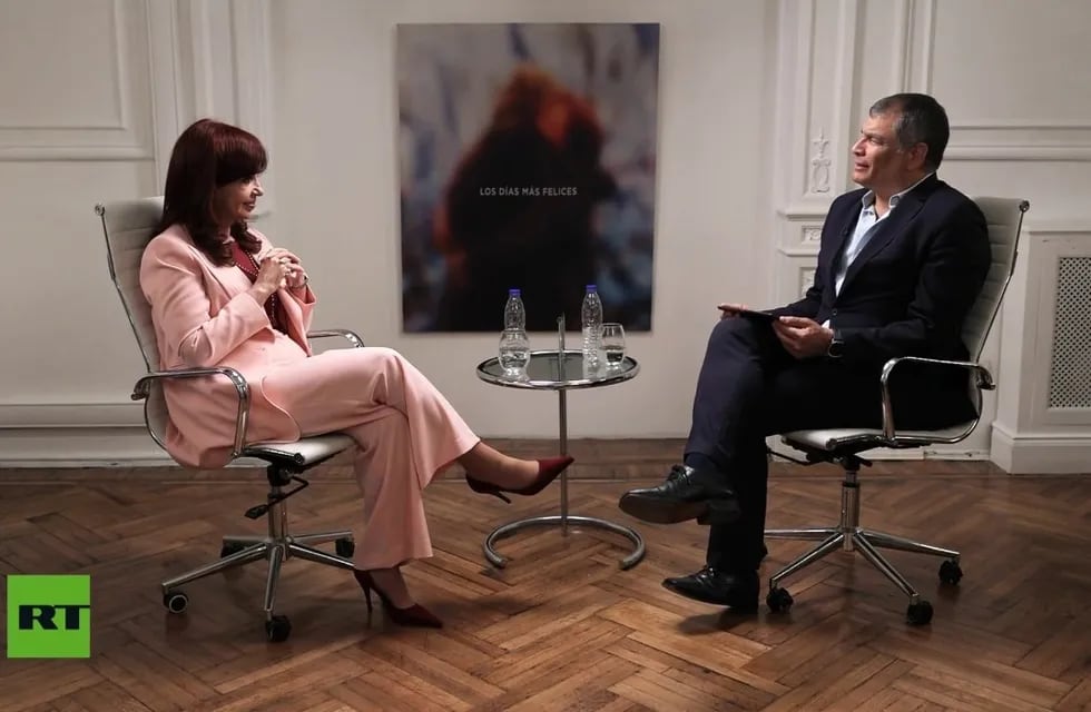 Cristina Kirchner y Rafael Correa