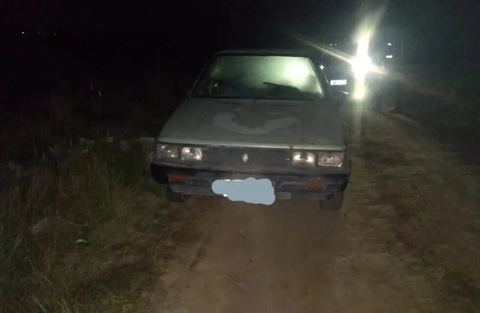 Automóvil robado en Malagueño