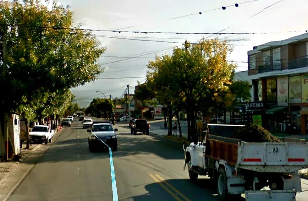 Avenida Cárcano al 600. Villa Carlos Paz. (Imagen: Google Maps).
