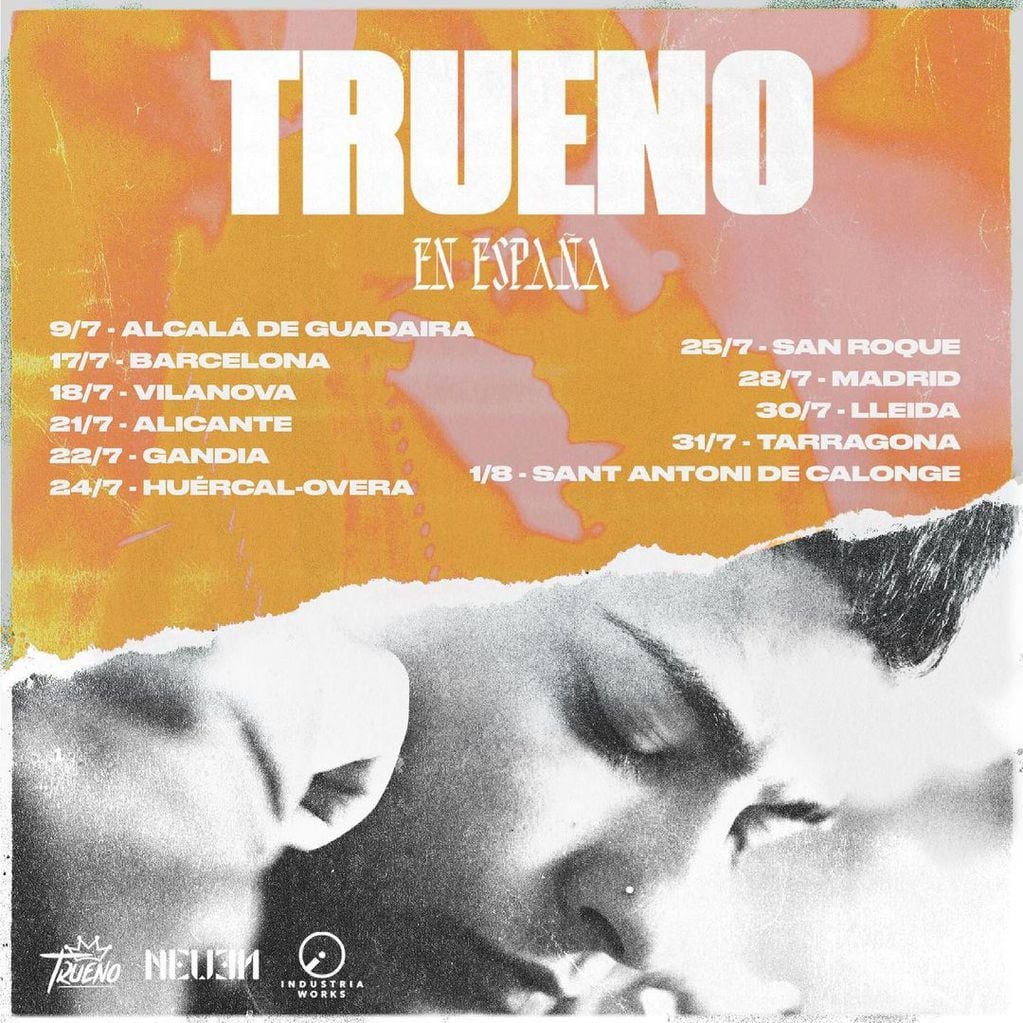 La gira de Trueno por España.