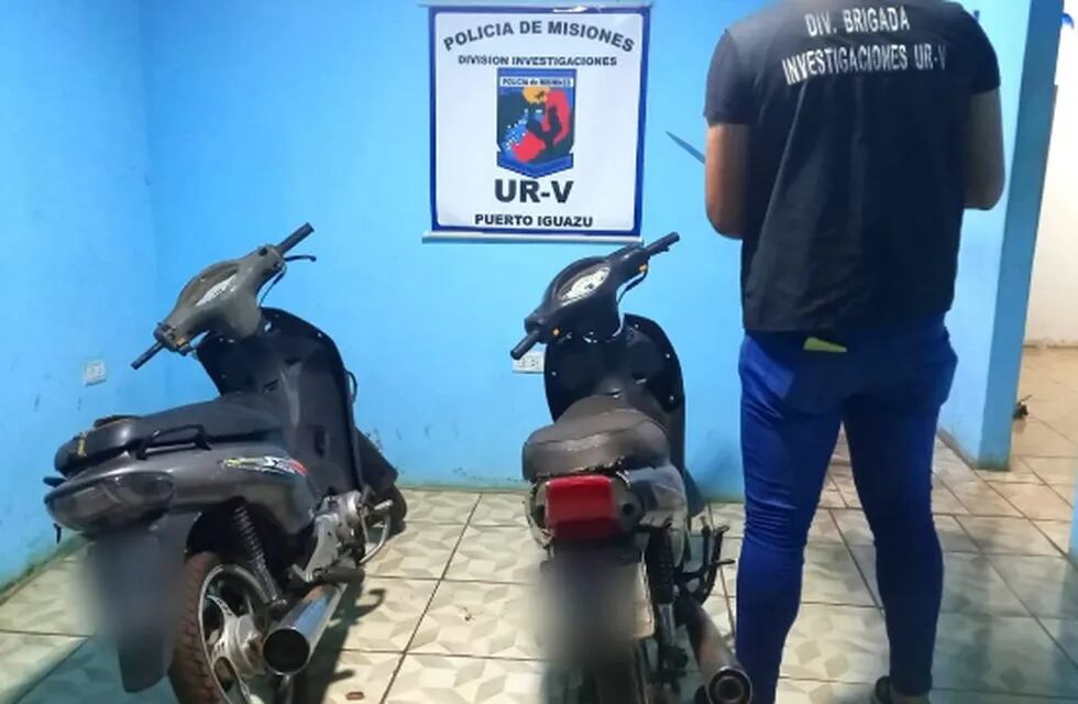 Puerto Iguazú: recuperaron dos motocicletas que habían sido sustraídas.