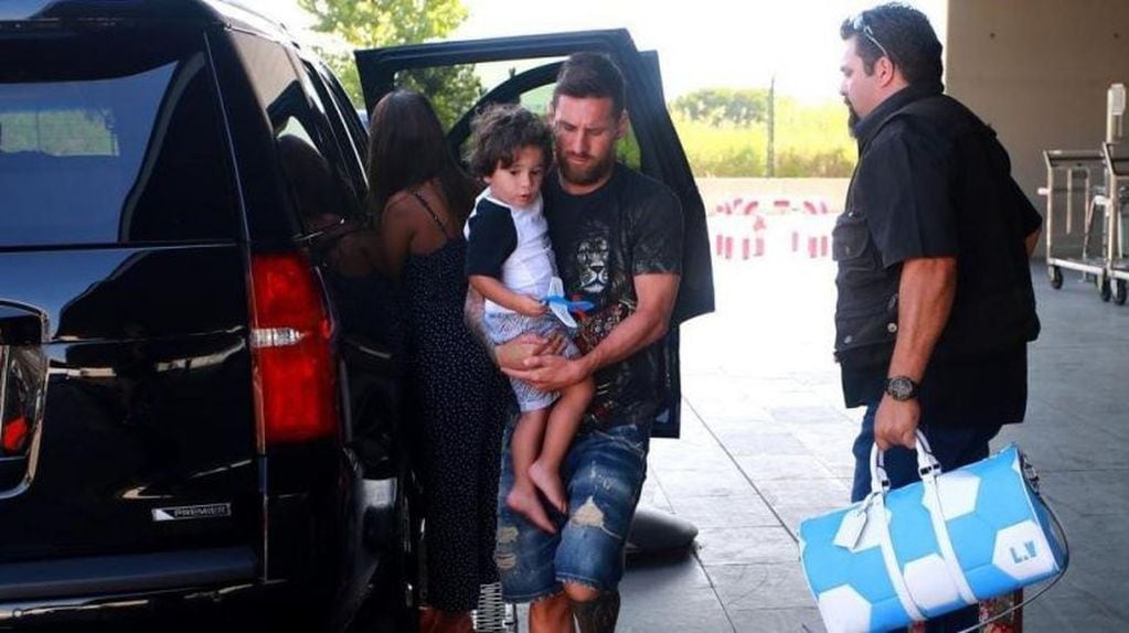 Lionel Messi se escapó en familia tras la eliminación de Rusia 2018 y ya regresó a Barcelona.