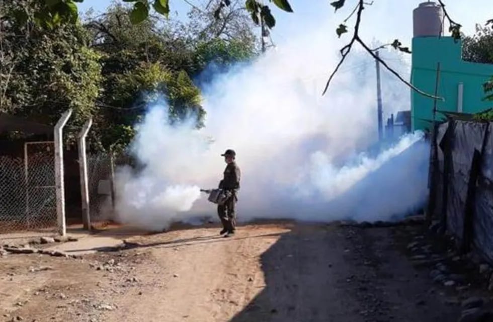 Dengue: se llevó a cabo un intenso operativo en Las Talitas. (Foto: Ministerio de Salud de Tucumán)