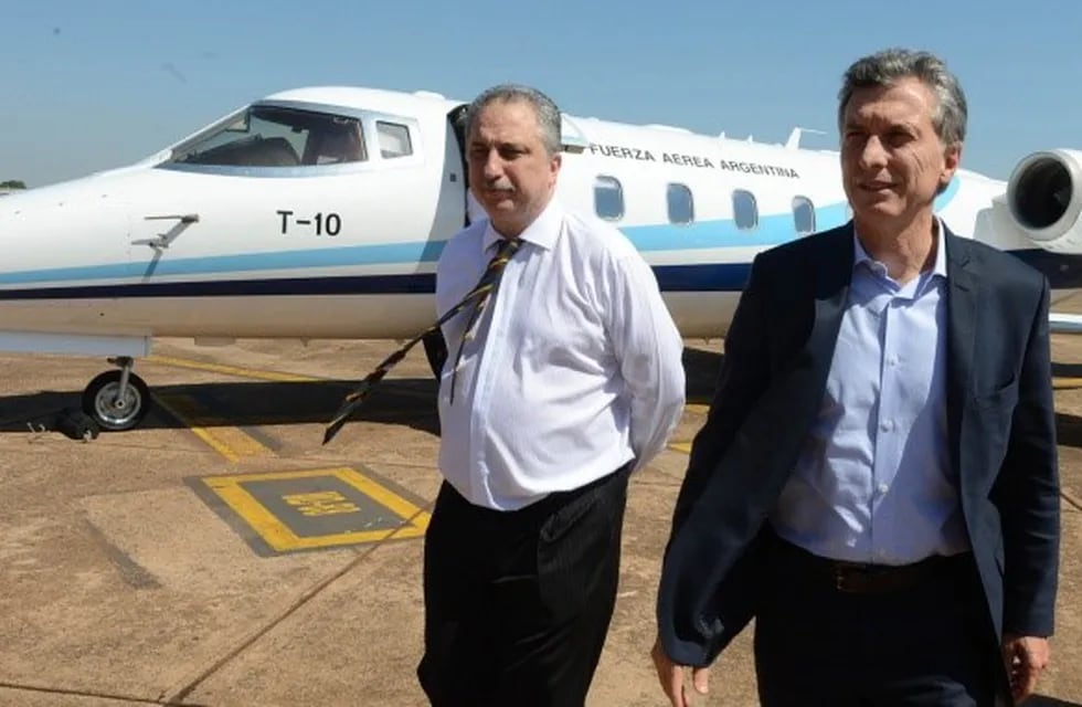 Macri fue recibido por el gobernador de Misiones, Hugo Passalacqua