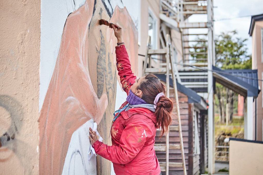 Cierran las inscripciones para el 5° Encuentro Internacional de Muralistas en el Fin del Mundo