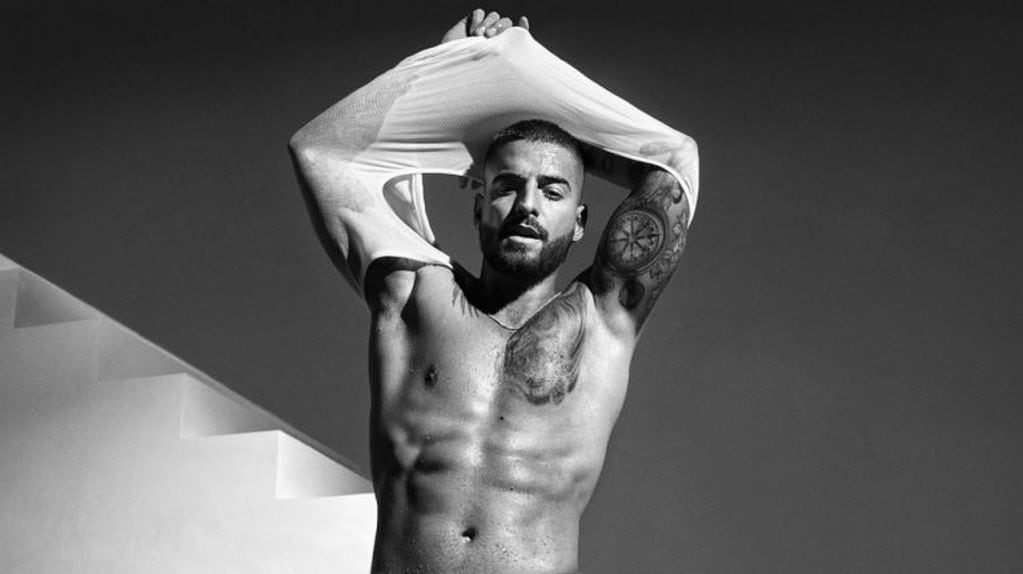 Maluma incendió las redes con fotos muy sensuales para una campaña de ropa interior