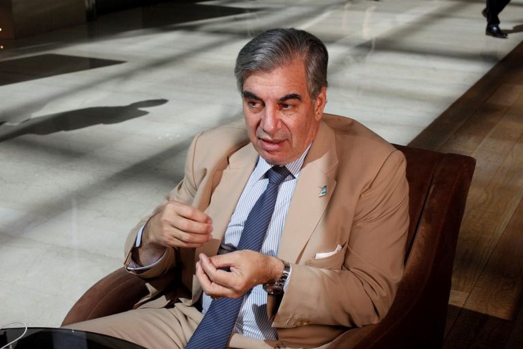 Mario Dell'Acqua, el presidente saliente de Aerolíneas Argentinas