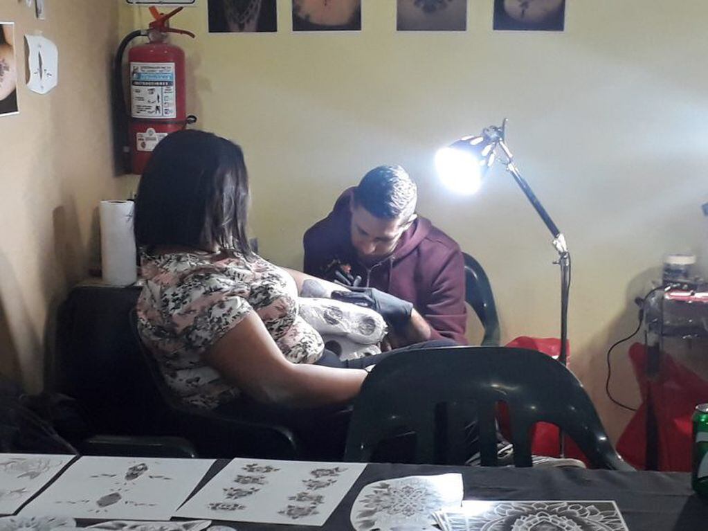 VII convención de tatuadores en Ushuaia