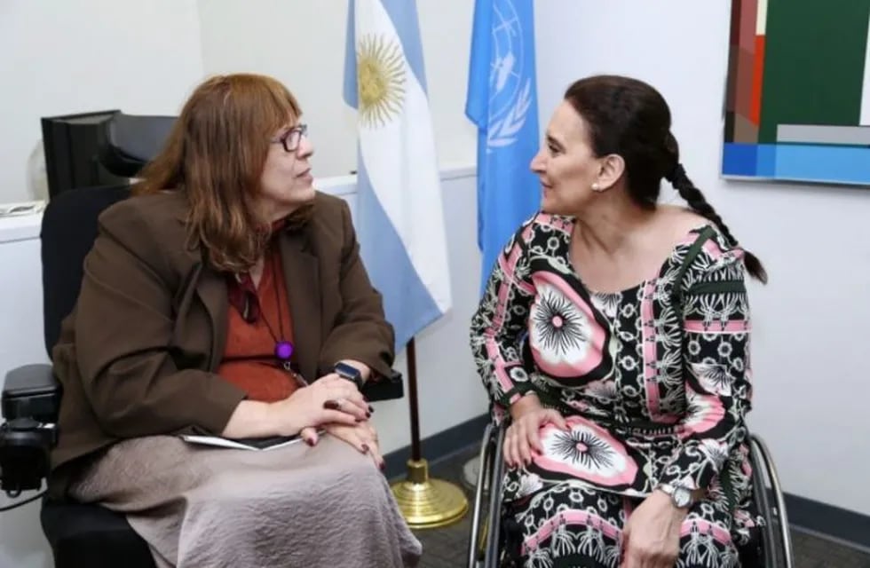 Gabriela Michetti en la ONU.