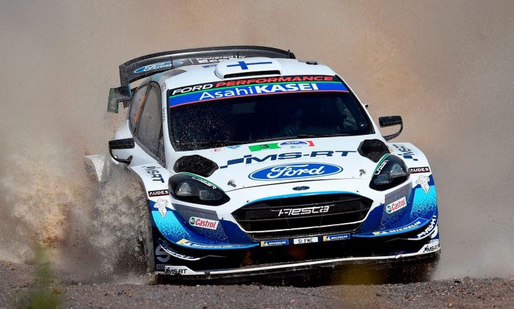 El finlandés Suninen. Fue tercero en el pasado Rally de México, con el mejor Ford clasificado.