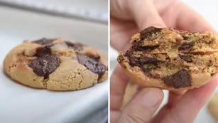 Cómo cocinar galletas con chips de chocolate.