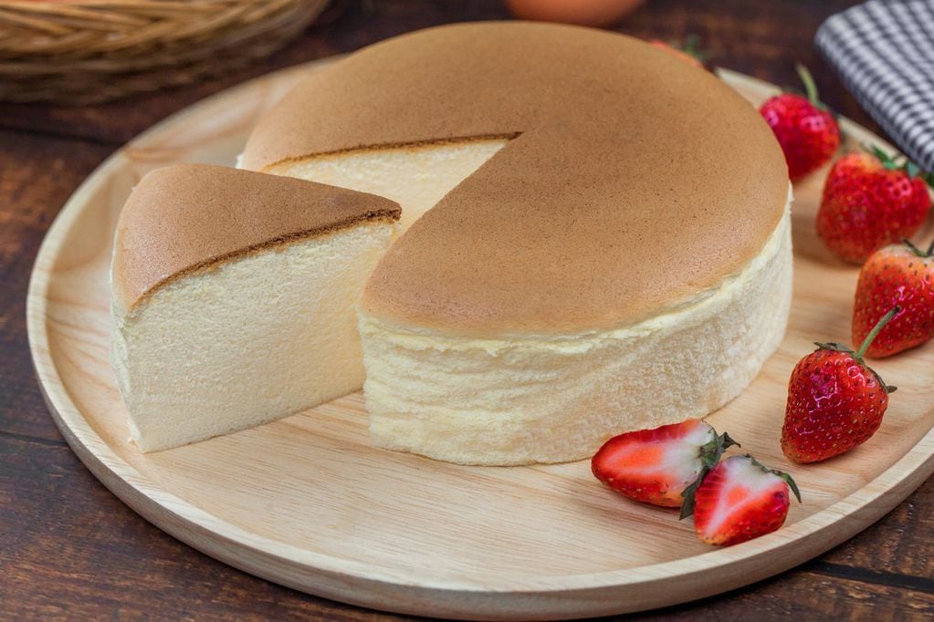 Cheesecake japonés.