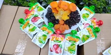 Fruta seca para la merienda saludable en Mendoza